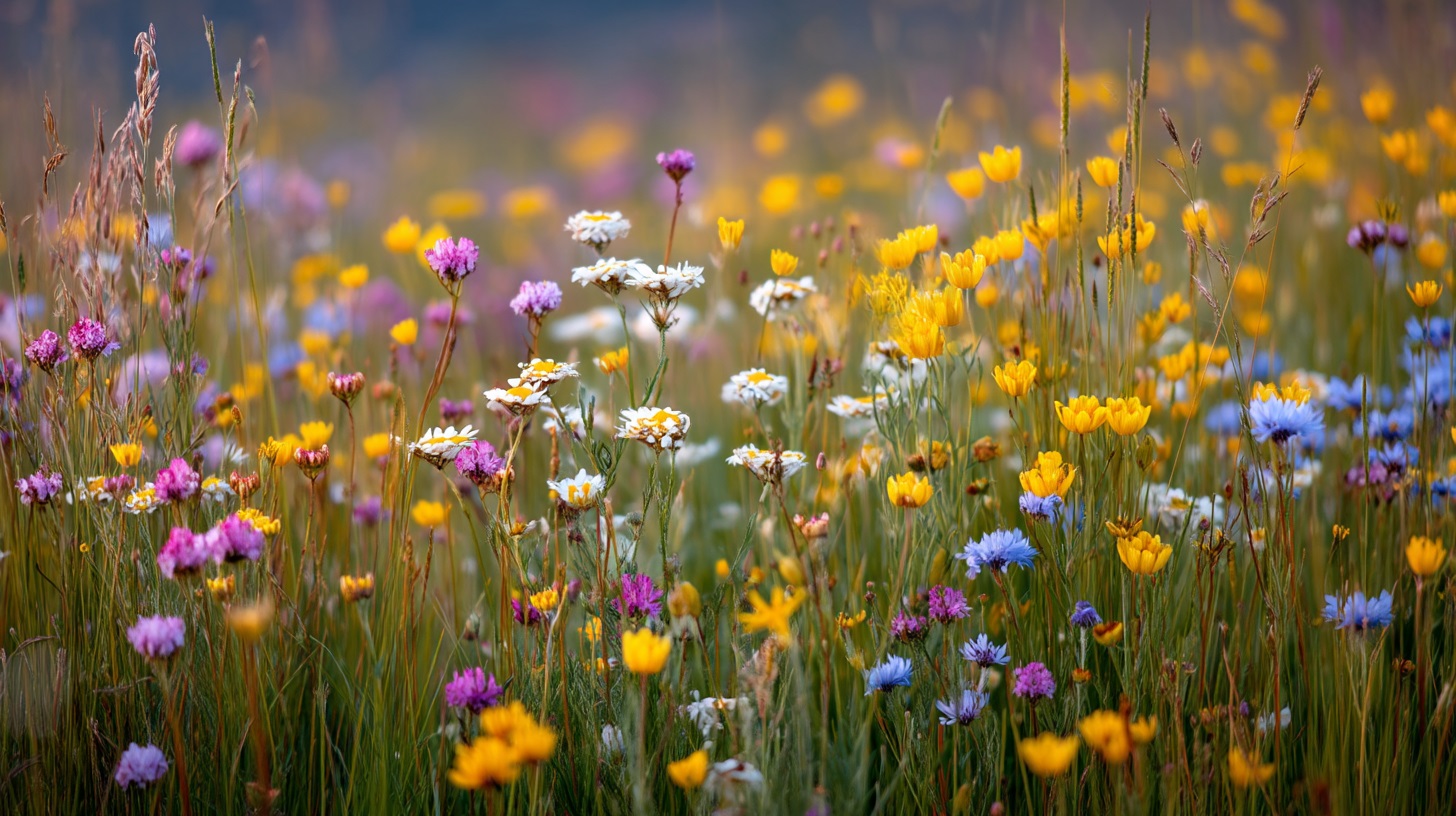 Wild cologne and aromatic herbs